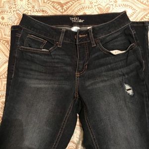 Time and Tru size 12 petite skinny jeans